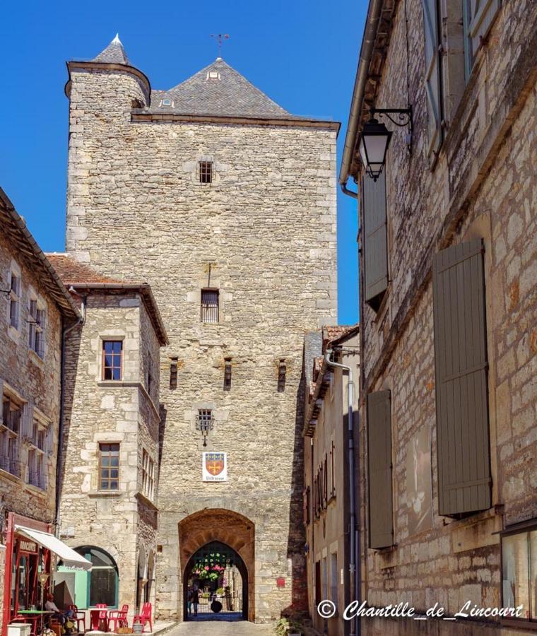 L'Hostellerie De Saint-Jacques Villeneuve-dʼAveyron Buitenkant foto